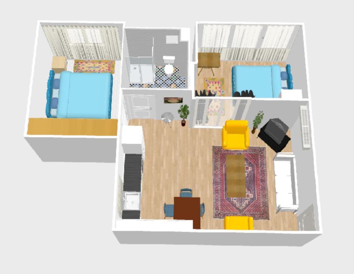 Girne Center 3 Rooms 150 M To Beach Esterno foto